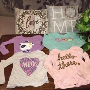 Girls Kids Long Sleeved Multi Choice Shirts!!